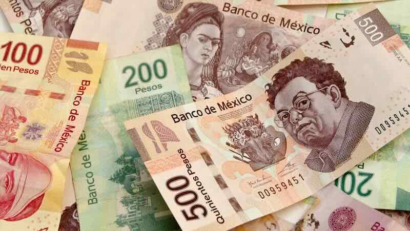 imagen billetes peso mexicano