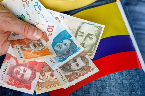 imagen pesos colombianos